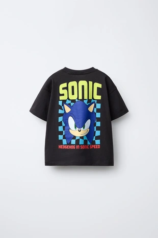 Футболка с принтом sonic © sega- Заказать в России