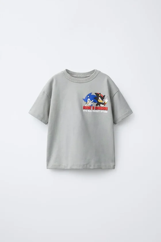 Футболка sonic and shadow © sega