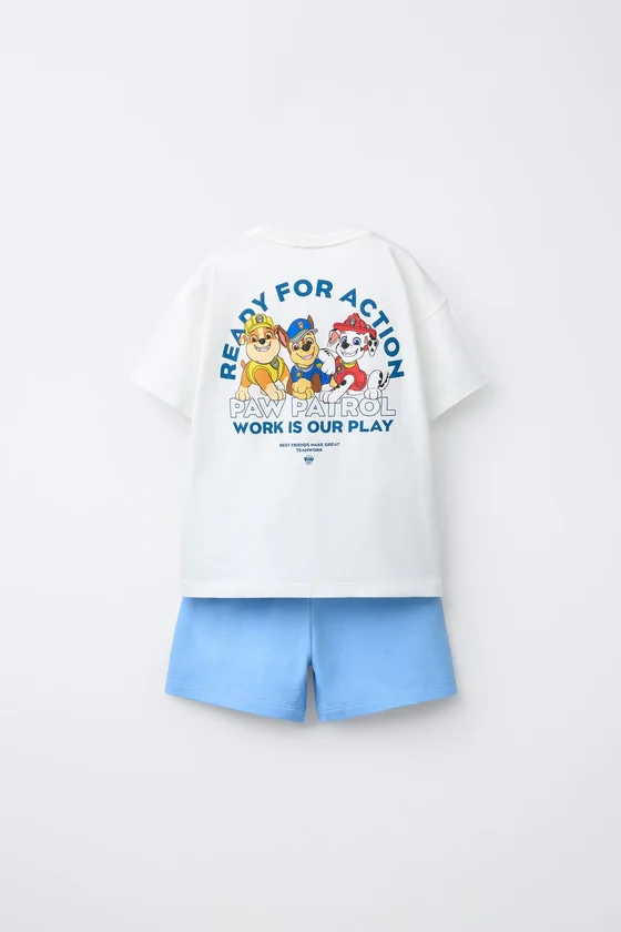Комплект с футболкой и бермудами paw patrol™