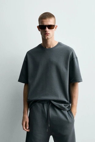 Толстовка Relaxed Fit из интерлока