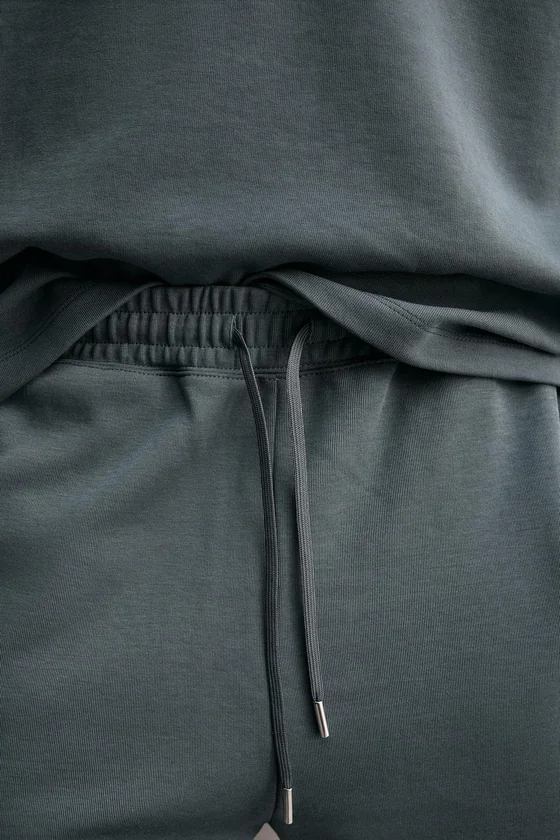 ШОРТЫ-ДЖОГГЕРЫ RELAXED FIT ИЗ ТКАНИ ИНТЕРЛОК