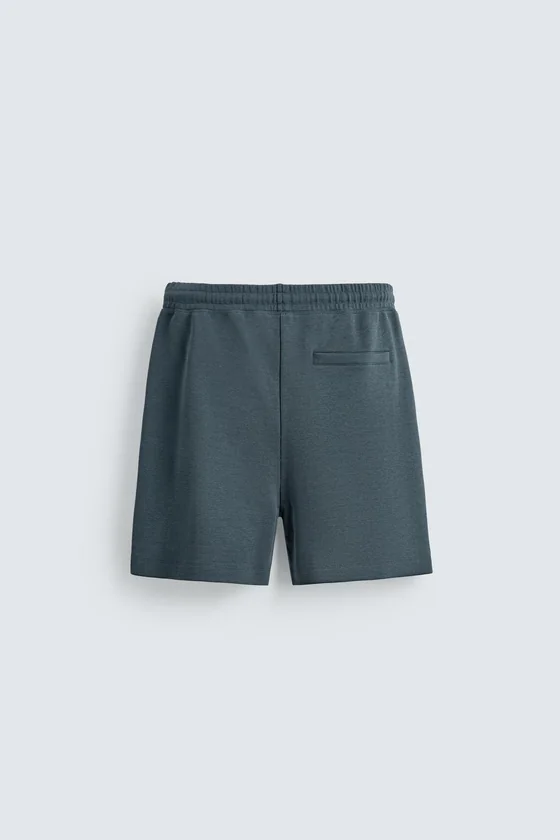 ШОРТЫ-ДЖОГГЕРЫ RELAXED FIT ИЗ ТКАНИ ИНТЕРЛОК