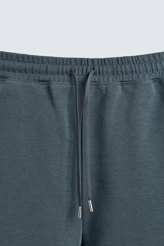 ШОРТЫ-ДЖОГГЕРЫ RELAXED FIT ИЗ ТКАНИ ИНТЕРЛОК