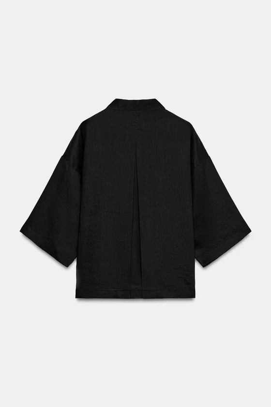 РУБАШКА ОВЕРСАЙЗ ИЗ РАМИ — ZW COLLECTION