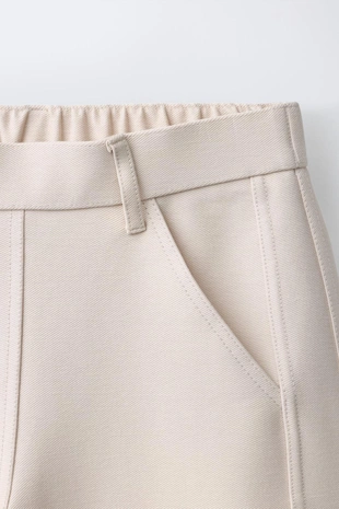 Брюки barrel с эластичным поясом- Заказать в России