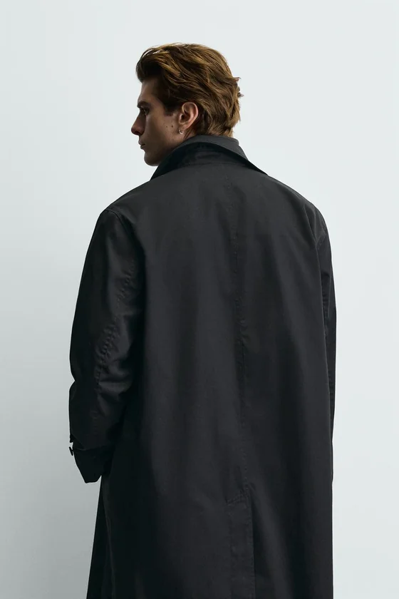 Тренч с водоотталкивающей пропиткой regular fit