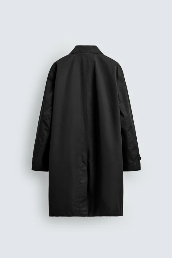 Тренч с водоотталкивающей пропиткой regular fit