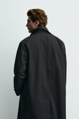 Тренч с водоотталкивающей пропиткой regular fit