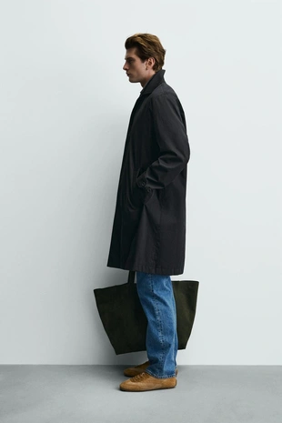 Тренч с водоотталкивающей пропиткой regular fit