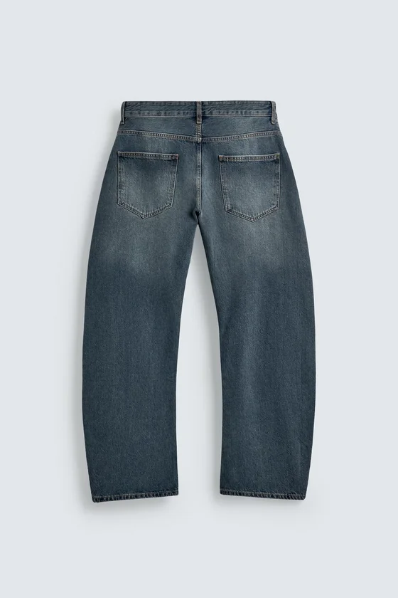 Джинсы свободного кроя barrel fit