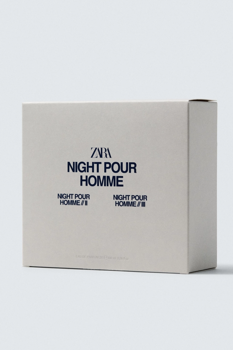 Набор night pour homme ii + iii, 2x100 мл