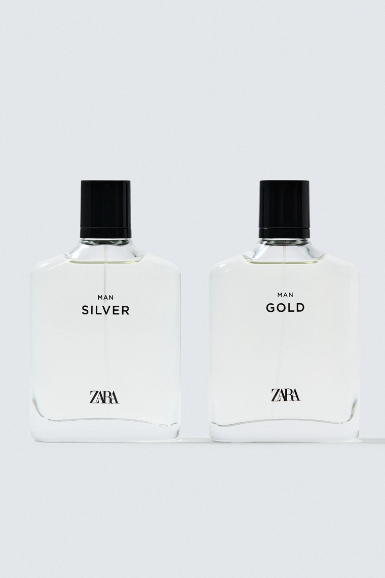 Man silver + man gold edt 2 x 100 мл