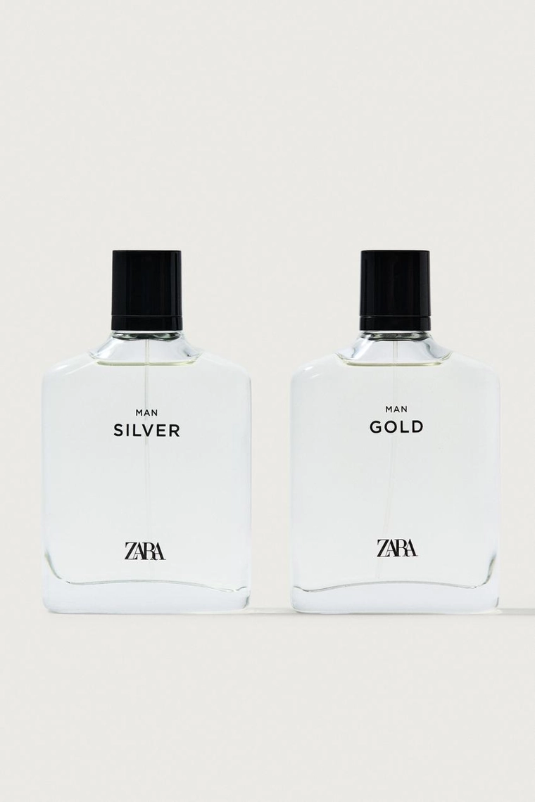 Man silver + man gold edt 2 x 100 мл