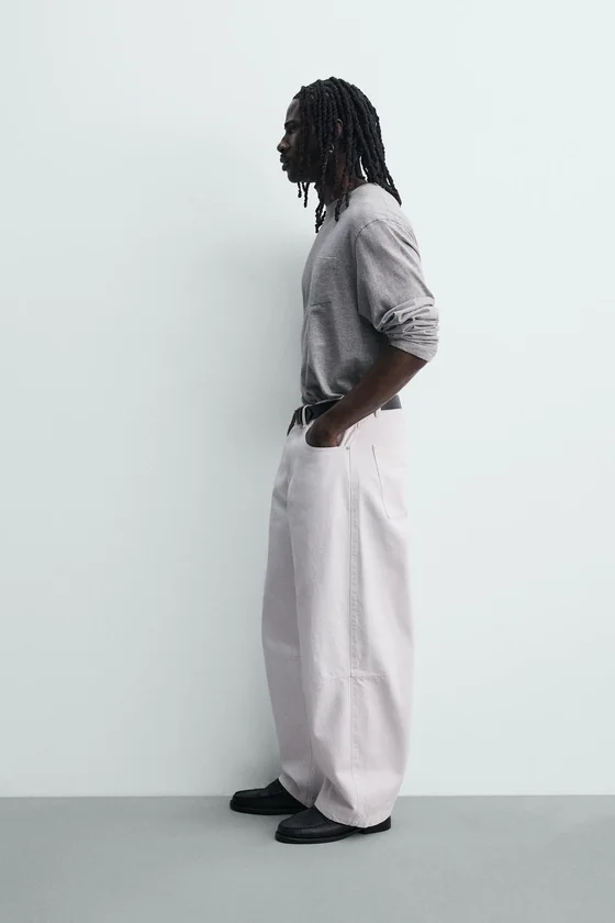 БРЮКИ BARREL FIT