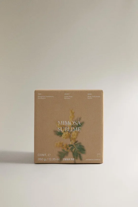 (350 г) мыльная свеча mimosa sublime