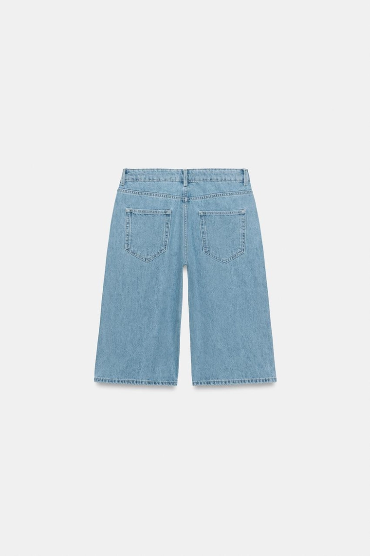 ДЖИНСОВЫЕ ШОРТЫ СО СРЕДНЕЙ ПОСАДКОЙ — коллекция Zara «ZW»