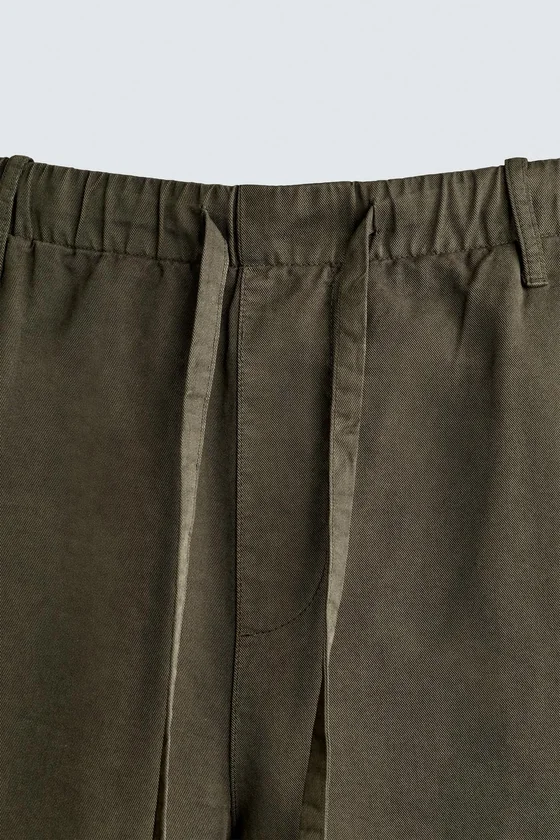 ШОРТЫ REGULAR FIT ИЗ ХЛОПКА И ЛИОЦЕЛЛА