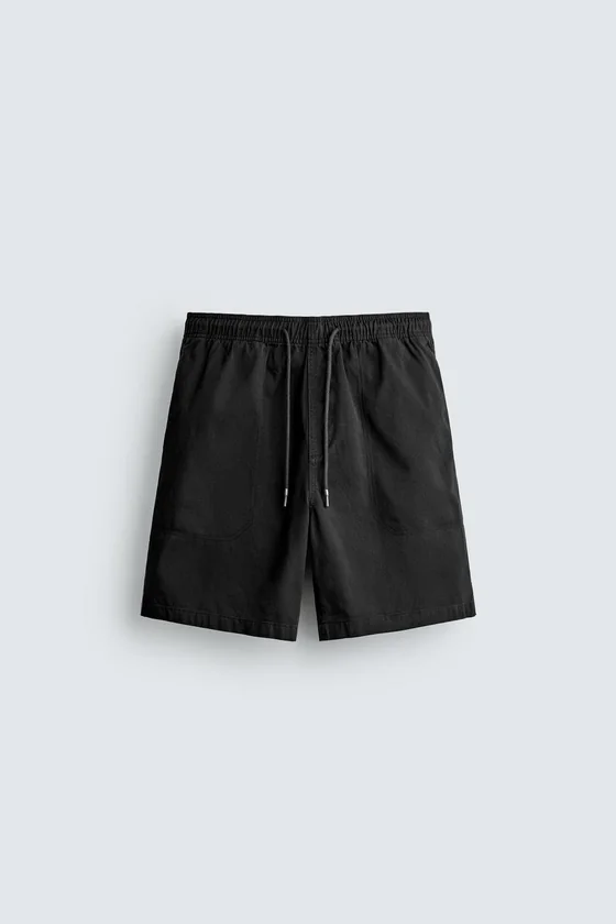 ШОРТЫ RELAXED FIT С ЭФФЕКТОМ ПОТЕРТОСТИ