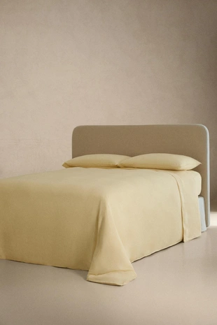 Простыня из льна washed linen (140 gsm)- Заказать в России