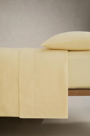 Простыня из льна washed linen (140 gsm)- Заказать в России