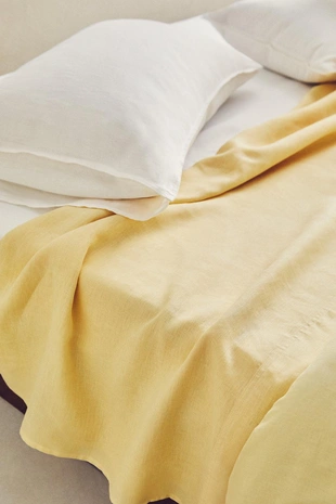 Простыня из льна washed linen (140 gsm)- Заказать в России