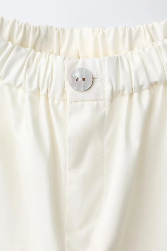 БРЮКИ WIDE LEG С ЦВЕТОЧНЫМ ПРИНТОМ