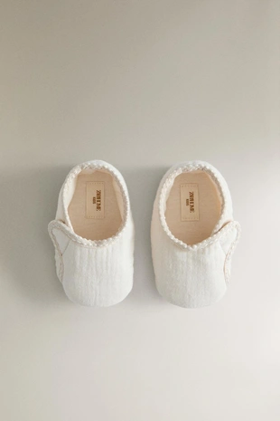 Beige | 3804/800/102 - Zara Текстильные ботильоны