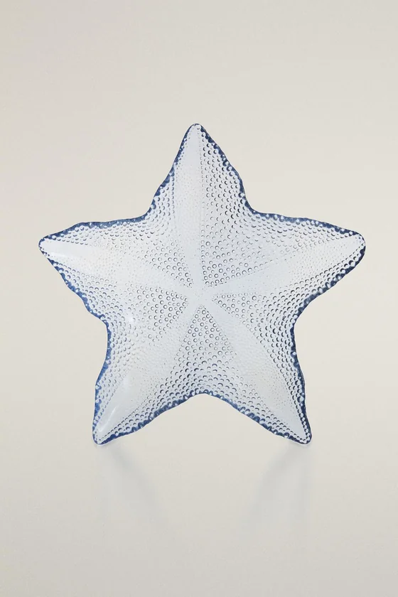 Стеклянная салатница star glass