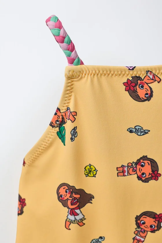 2-6 ЛЕТ/КУПАЛЬНИК С ПРИНТОМ VAIANA © DISNEY