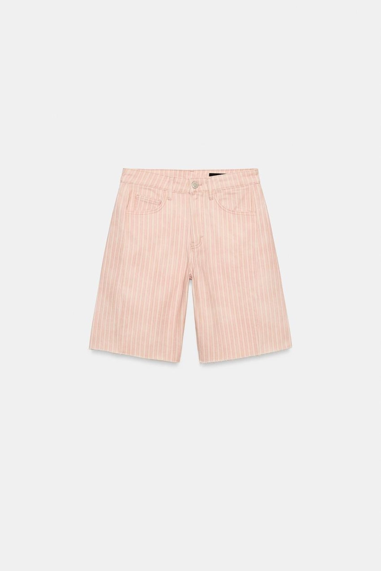 ДЖИНСОВЫЕ ШОРТЫ  СО СРЕДНЕЙ ПОСАДКОЙ — коллекция Zara «ZW»