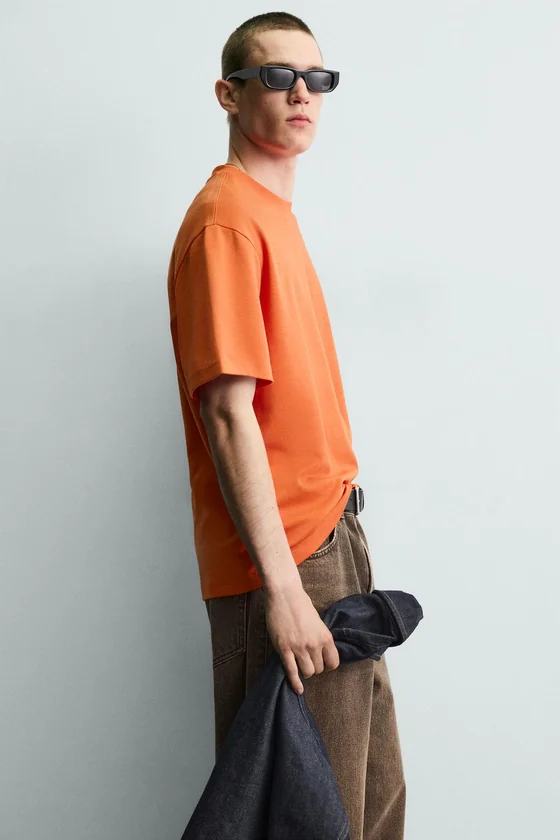 ФУТБОЛКА RELAXED FIT INTERLOCK /04