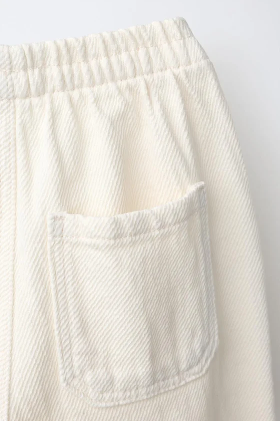 БРЮКИ BAGGY ИЗ ТВИЛА