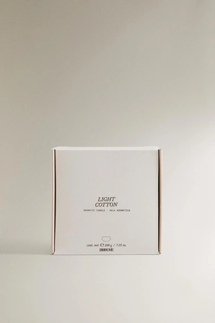Ароматическая свеча light cotton (200 г)- Заказать в России