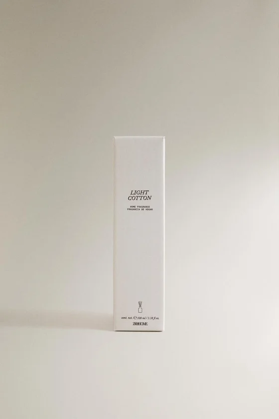 (100 мл) диффузор с ароматическими палочками light cotton