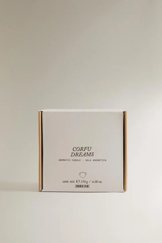 (170 г) ароматическая свеча corfu dreams