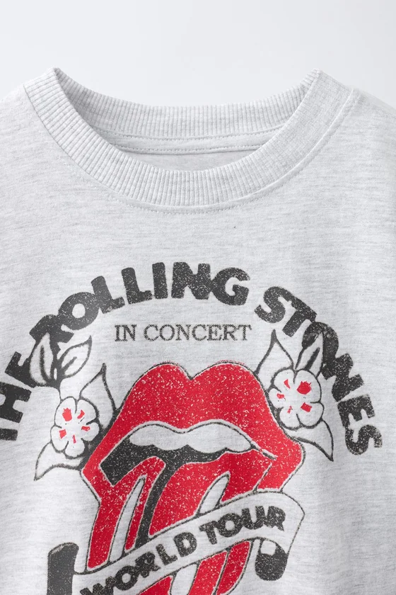 ФУТБОЛКА С ПРИНТОМ ROLLING STONES ©