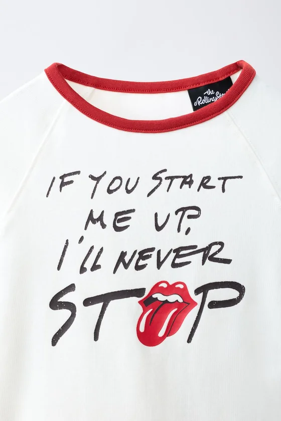 ФУТБОЛКА С ПРИНТОМ ROLLING STONES ©