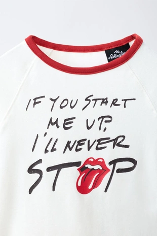 Футболка с принтом Rolling Stones ©- Заказать в России