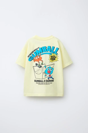 Футболка с принтом Gumball Cartoon Network™- Заказать в России