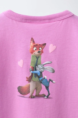 Футболка «зверополис» © Disney- Заказать в России