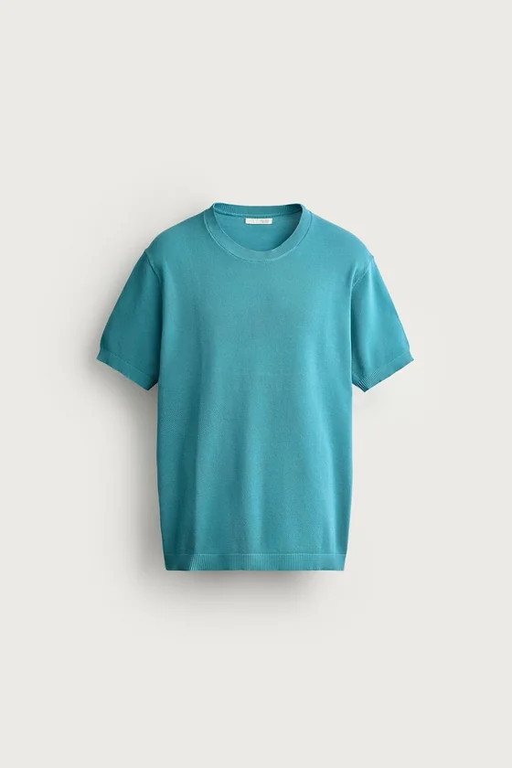ТРИКОТАЖНАЯ ФУТБОЛКА RELAXED FIT