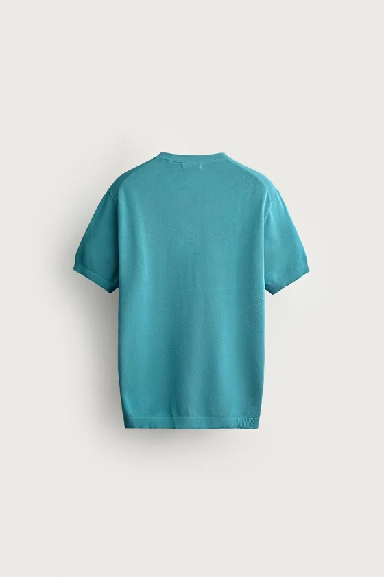ТРИКОТАЖНАЯ ФУТБОЛКА RELAXED FIT