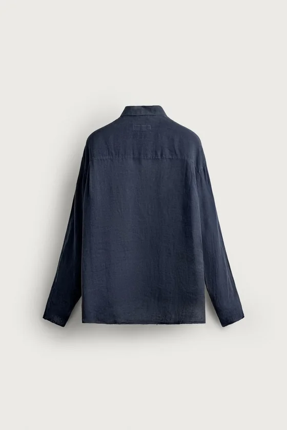 ЛЕГКАЯ РУБАШКА RELAXED FIT ИЗ 100% ЛЬНА