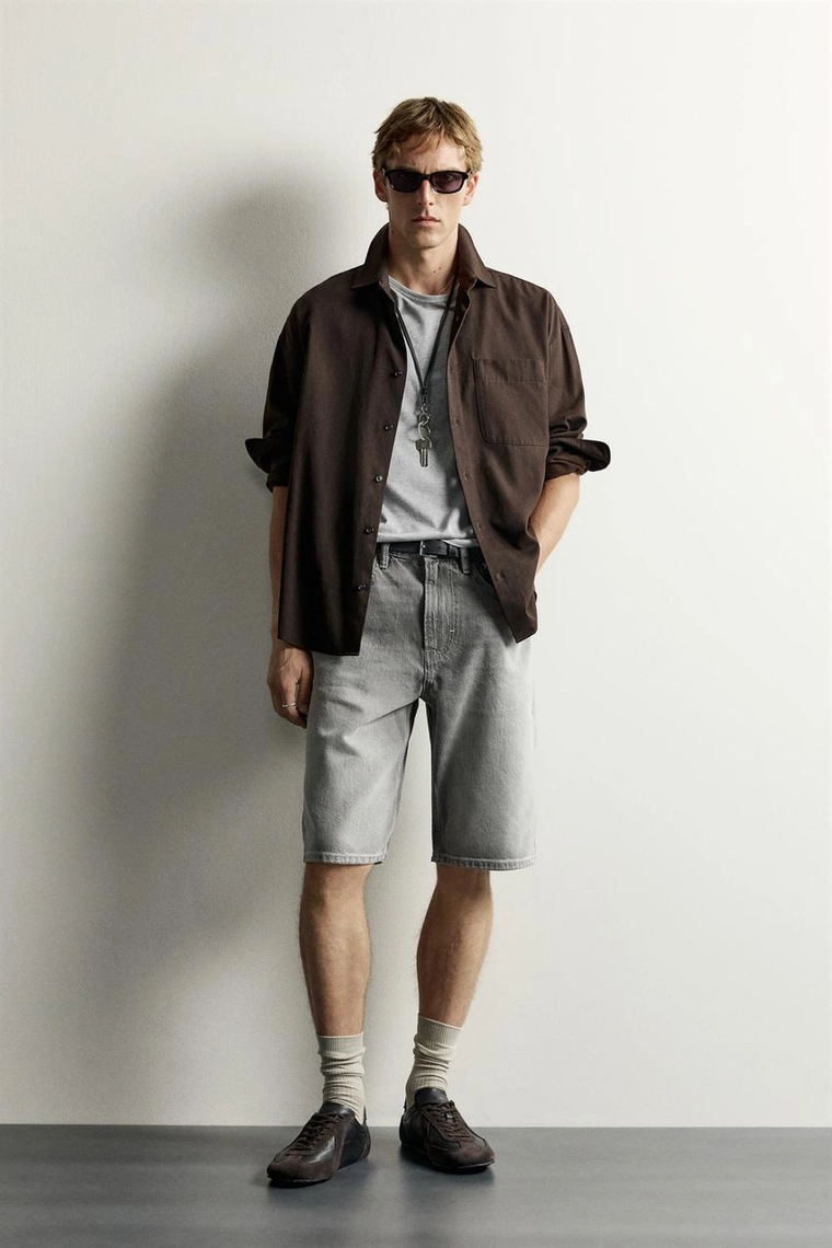 ДЖИНСОВЫЕ ШОРТЫ LOOSE FIT