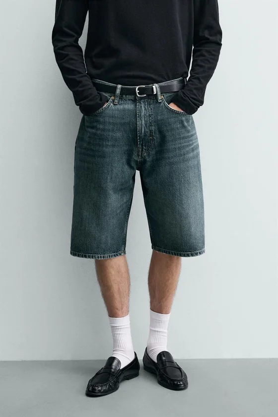 ДЖИНСОВЫЕ ШОРТЫ LOOSE FIT