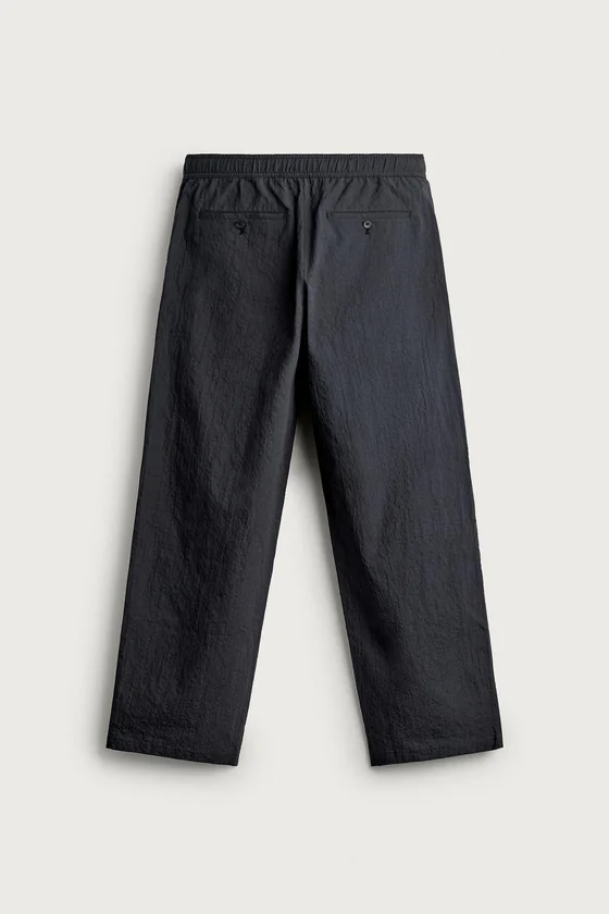 БРЮКИ STRAIGHT FIT ИЗ ТКАНИ СИРСАКЕР