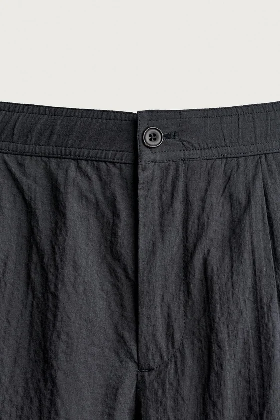 БРЮКИ STRAIGHT FIT ИЗ ТКАНИ СИРСАКЕР