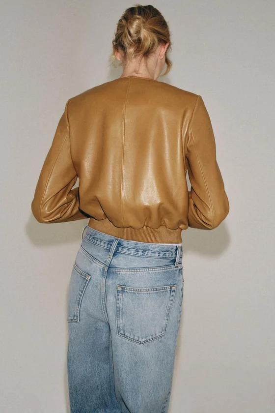 БОМБЕР ИЗ 100% КОЖИ — ZW COLLECTION