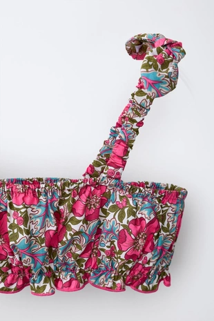 2-6 лет/ бикини с цветочным принтом Made With Liberty Fabric- Заказать в России