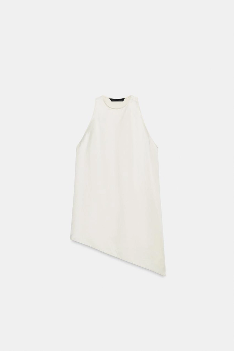 АСИММЕТРИЧНЫЙ ТОП — коллекция Zara «ZW»